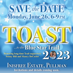 Toast to the Blue Star Trail
